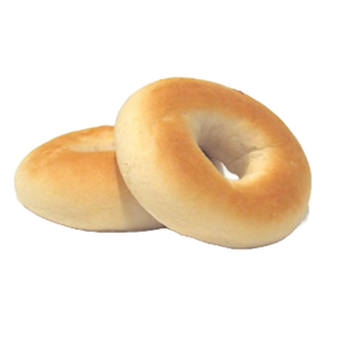 PLAIN BAGEL x10 PACK