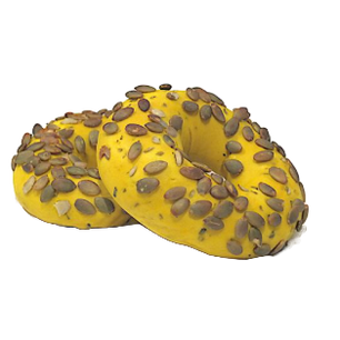 PUMPKIN & CHIVE BAGEL x10 PACK